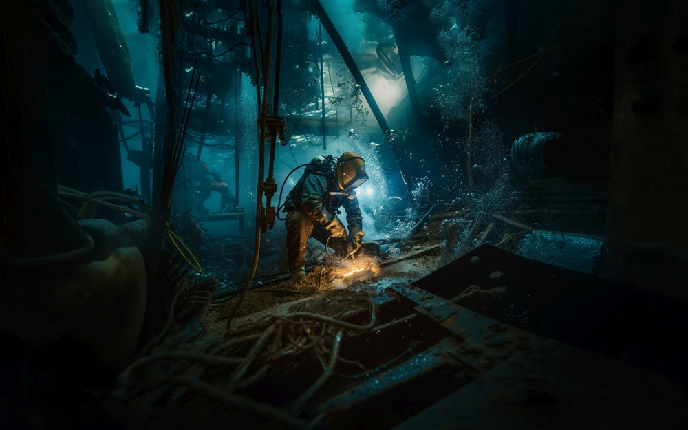 Air Tools, Chisels & Core Drilling for Underwater Construction