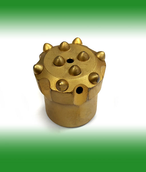 DRILL STEEL BITS  "H" THREAD - CARBIDE BUTTON BITS BALLISTIC